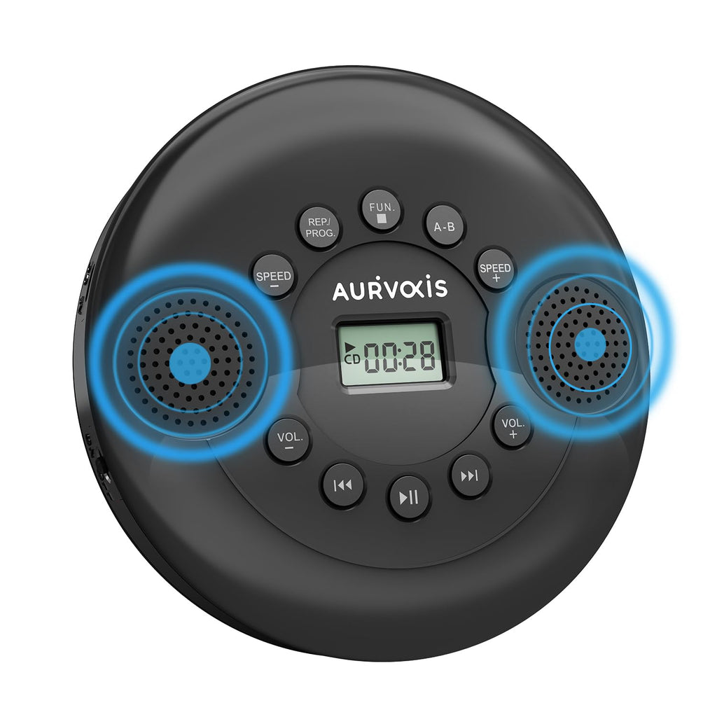 TravelTone Portable Boombox with Bluetooth Speakers