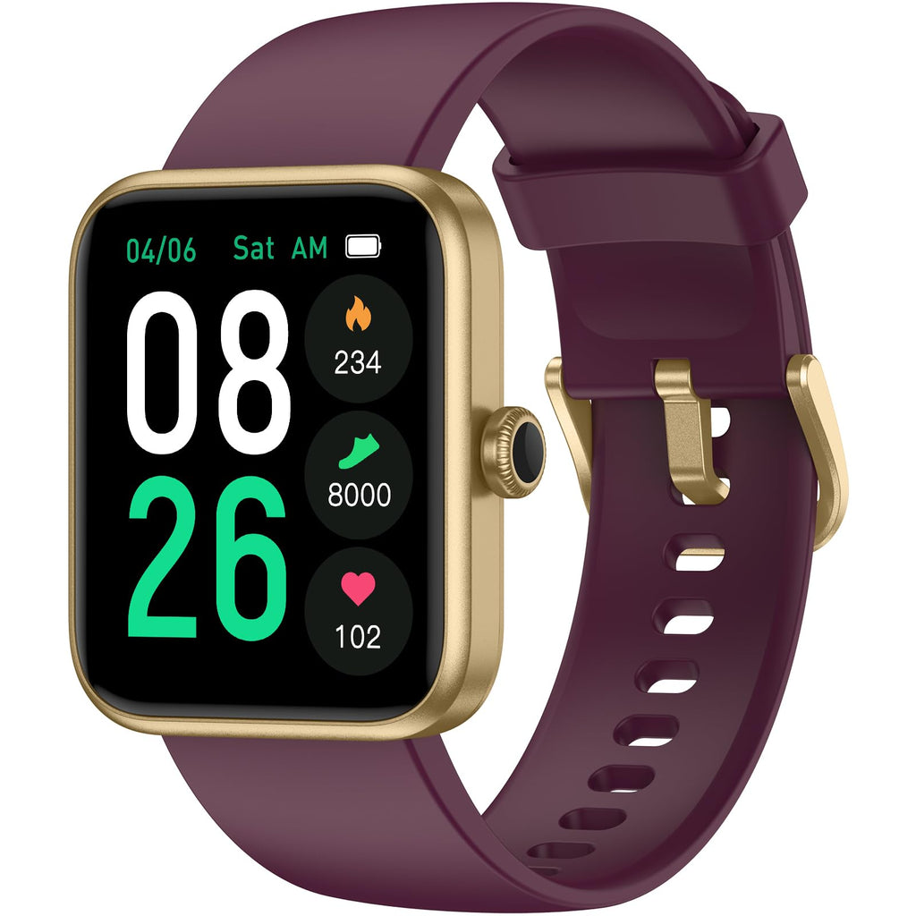 TYKOIT 45mm Advanced Fitness Smartwatch with Heart & Sleep Monitor